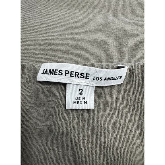 James Perse Jersey Draped Skirt Size 2 (US Medium) in Taupe/Stone - Picture 3 of 6